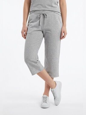 Au Coton original cropped joggers